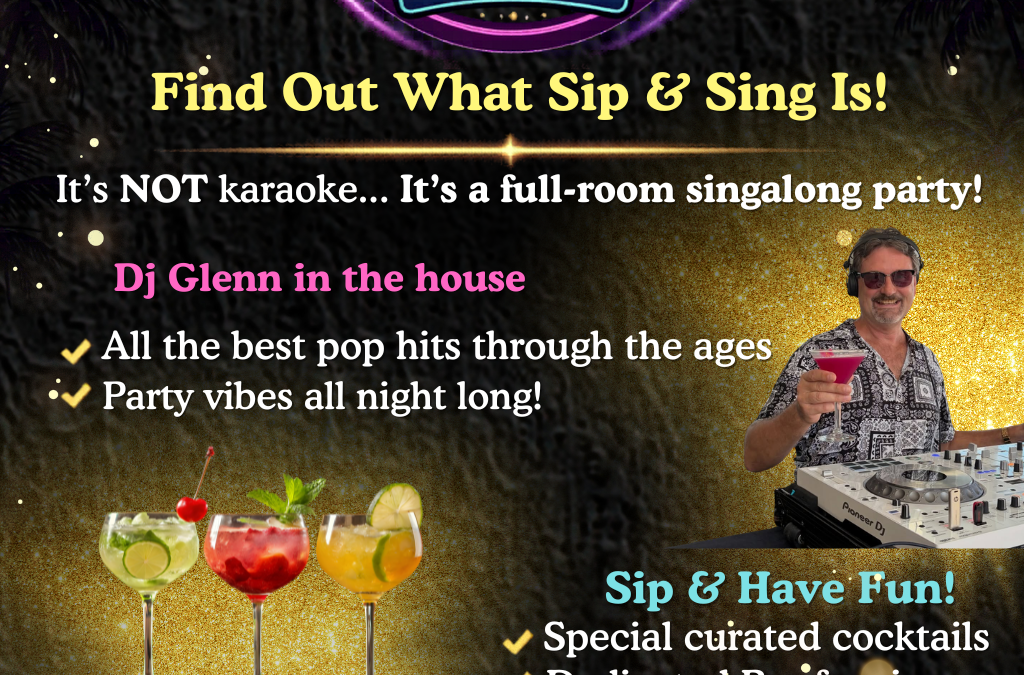 Sip & Sing Event Atherton