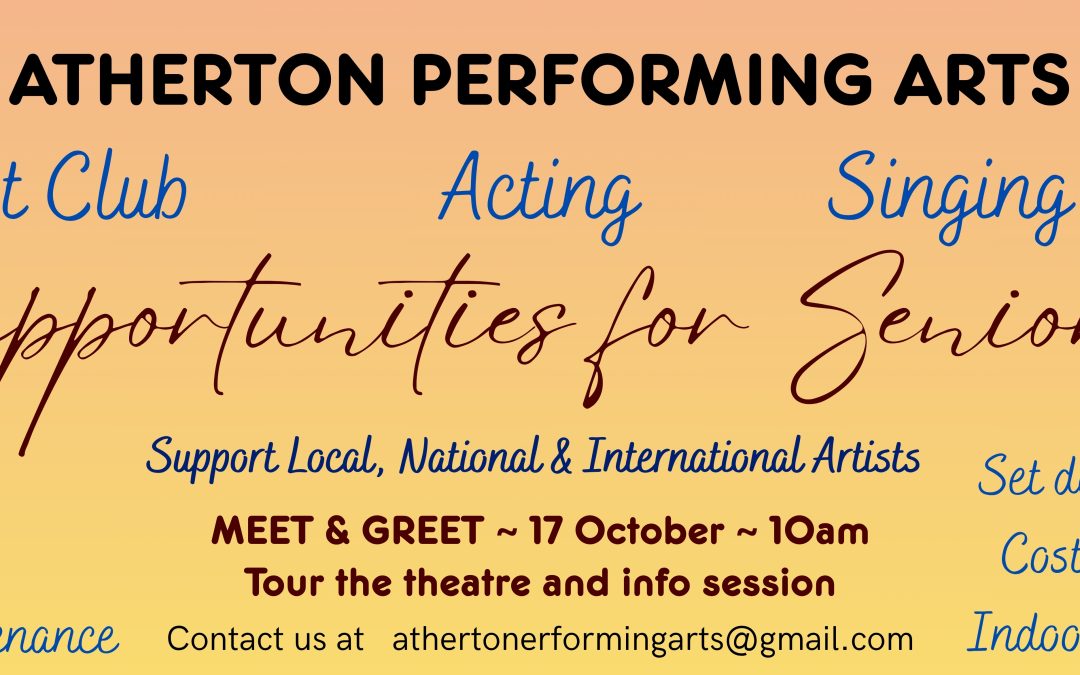 Theatre Meet & Greet ~ Atherton Performing Arts